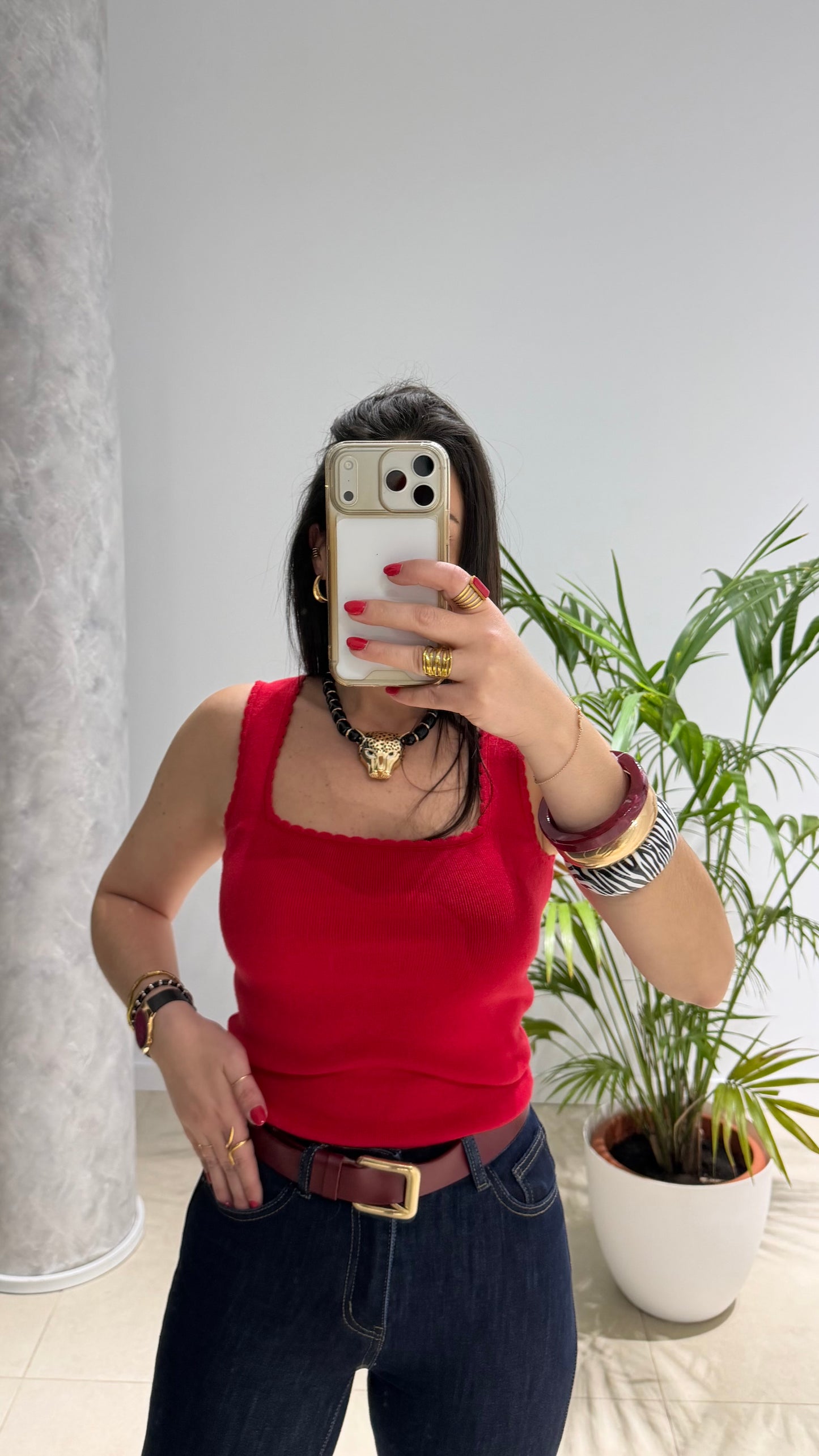 Top rojo