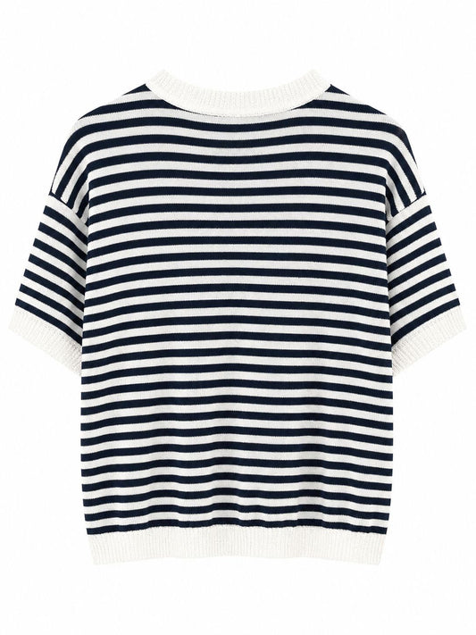 Camiseta de hilo rayas