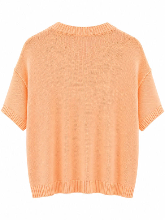 Chaleco naranja hijo