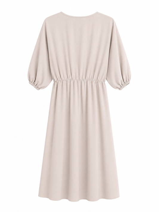 Vestido beige
