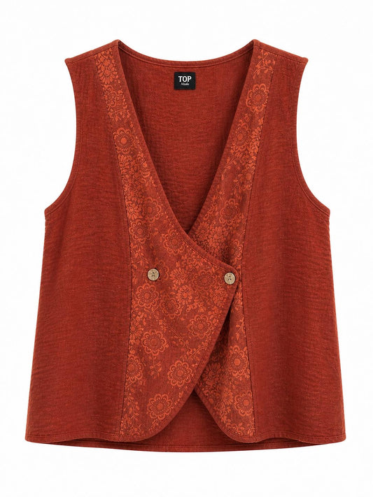 Conjunto de top y falda