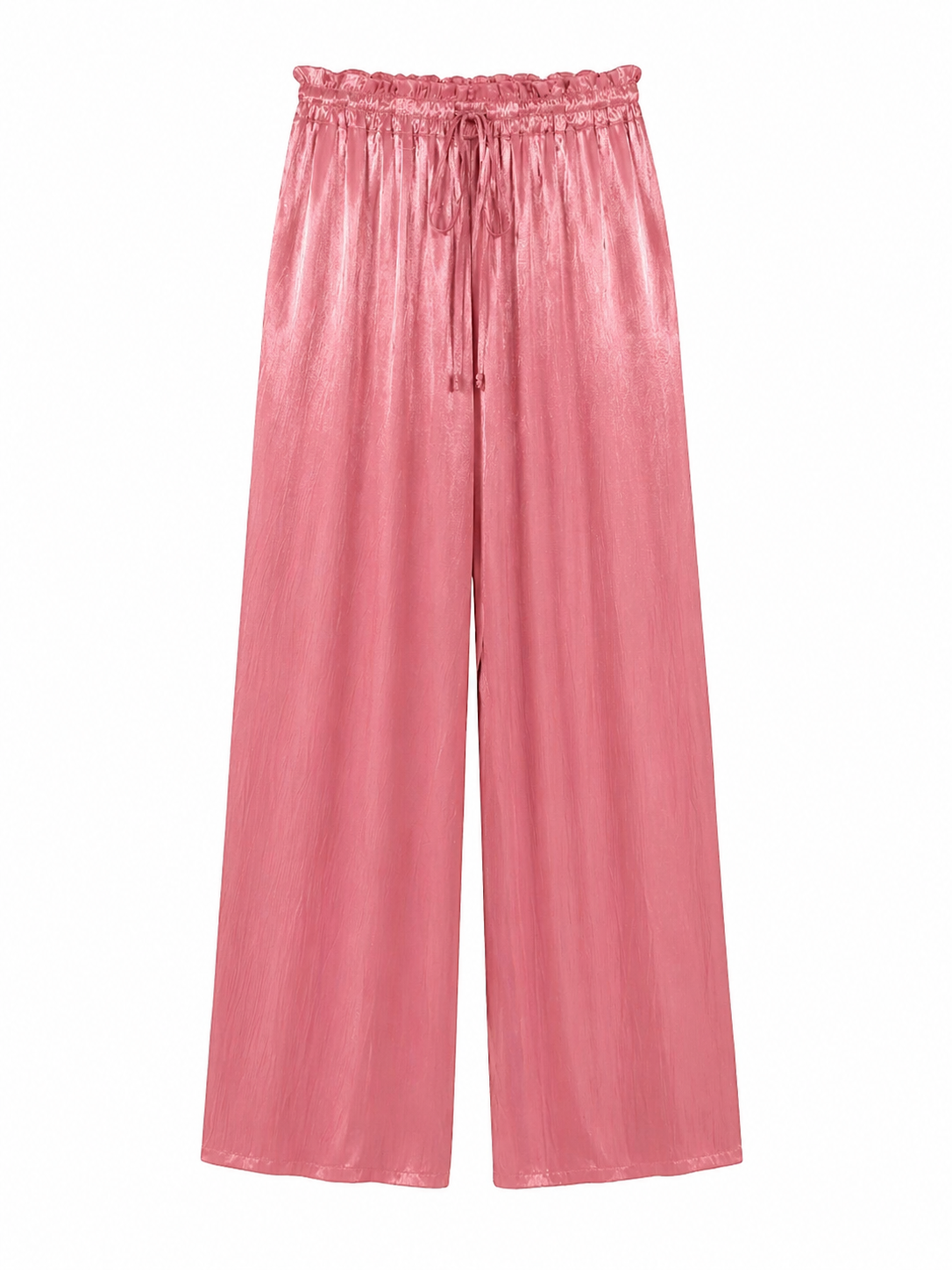 Conjunto satinado rosa