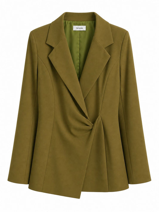 Traje de chaqueta verde