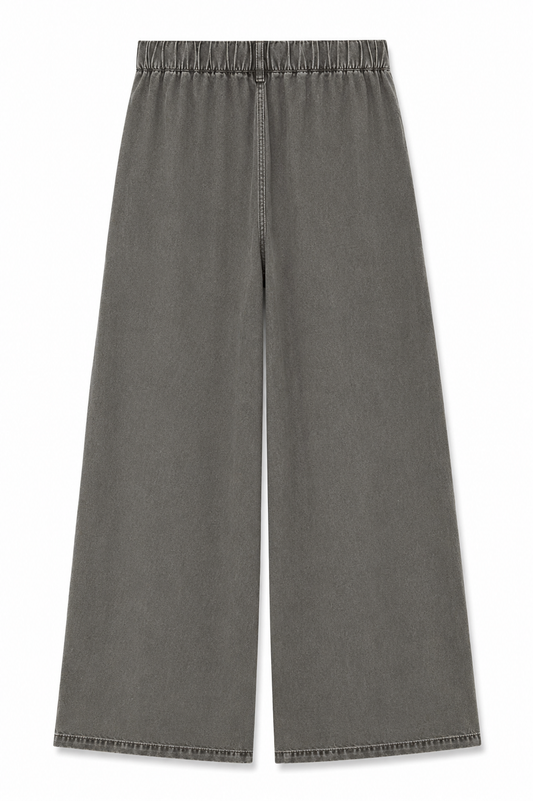 Pantalón fluido verde