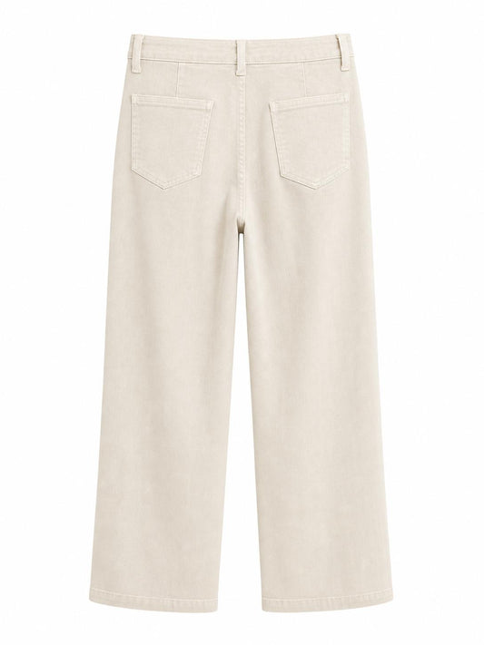 Pantalón beige vaquero