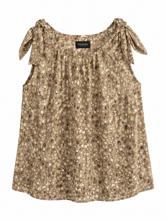 Conjunto verde estampado