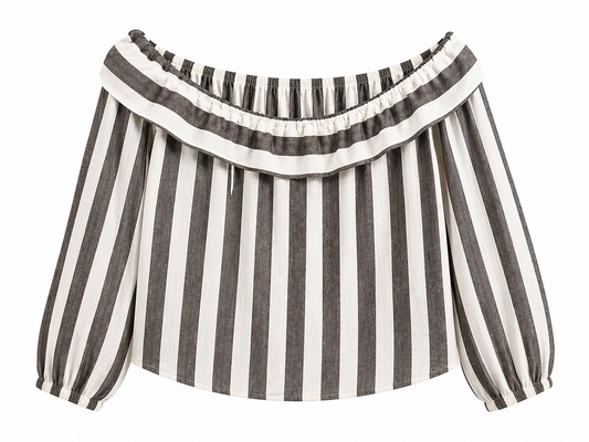 Camisa hombros descubiertos