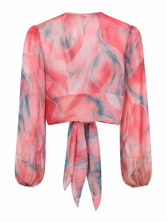 Camisa rosa lazada