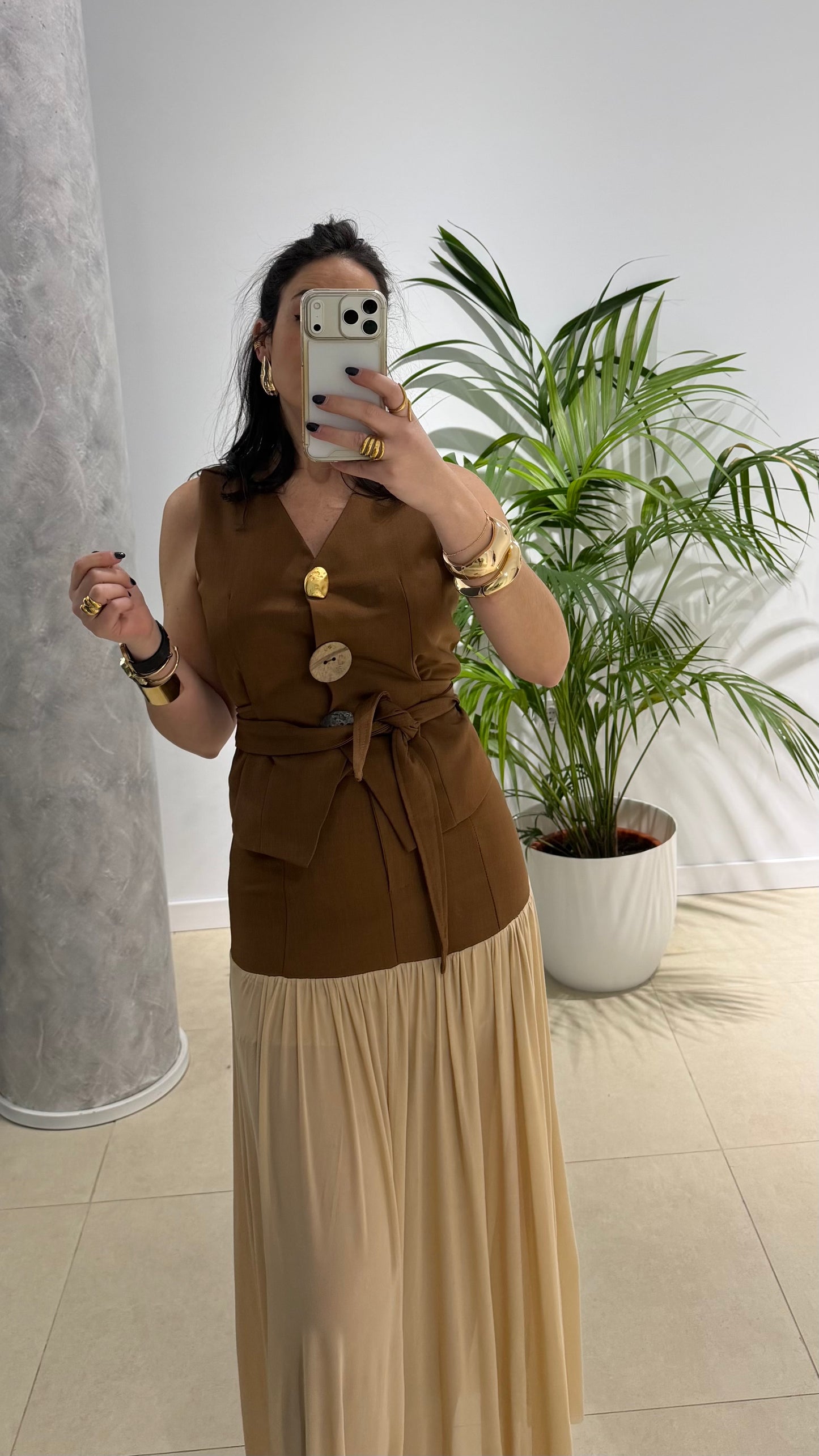 Conjunto de falda tull