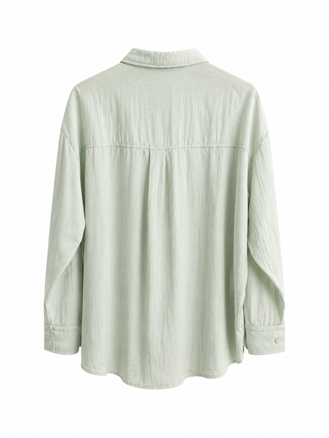 Camisa verde agua volante