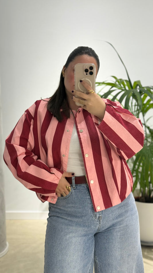 Chaqueta raya r&r