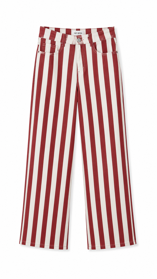 Pantalón rayas circo