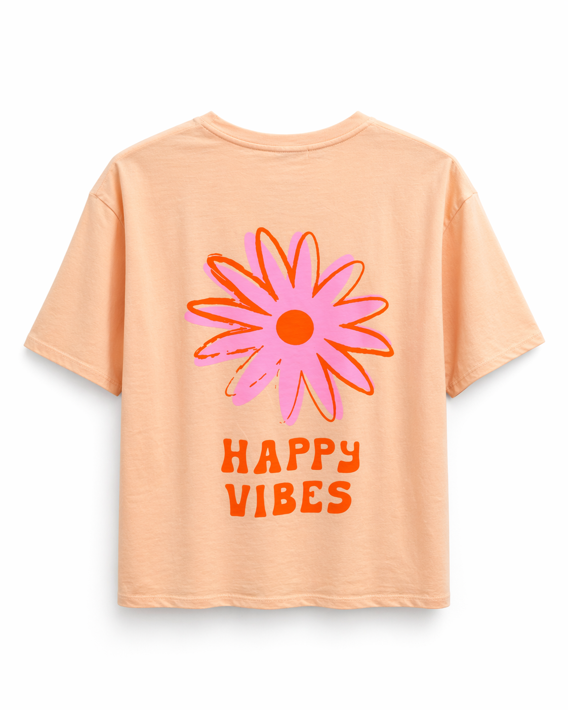 Camiseta flor coral