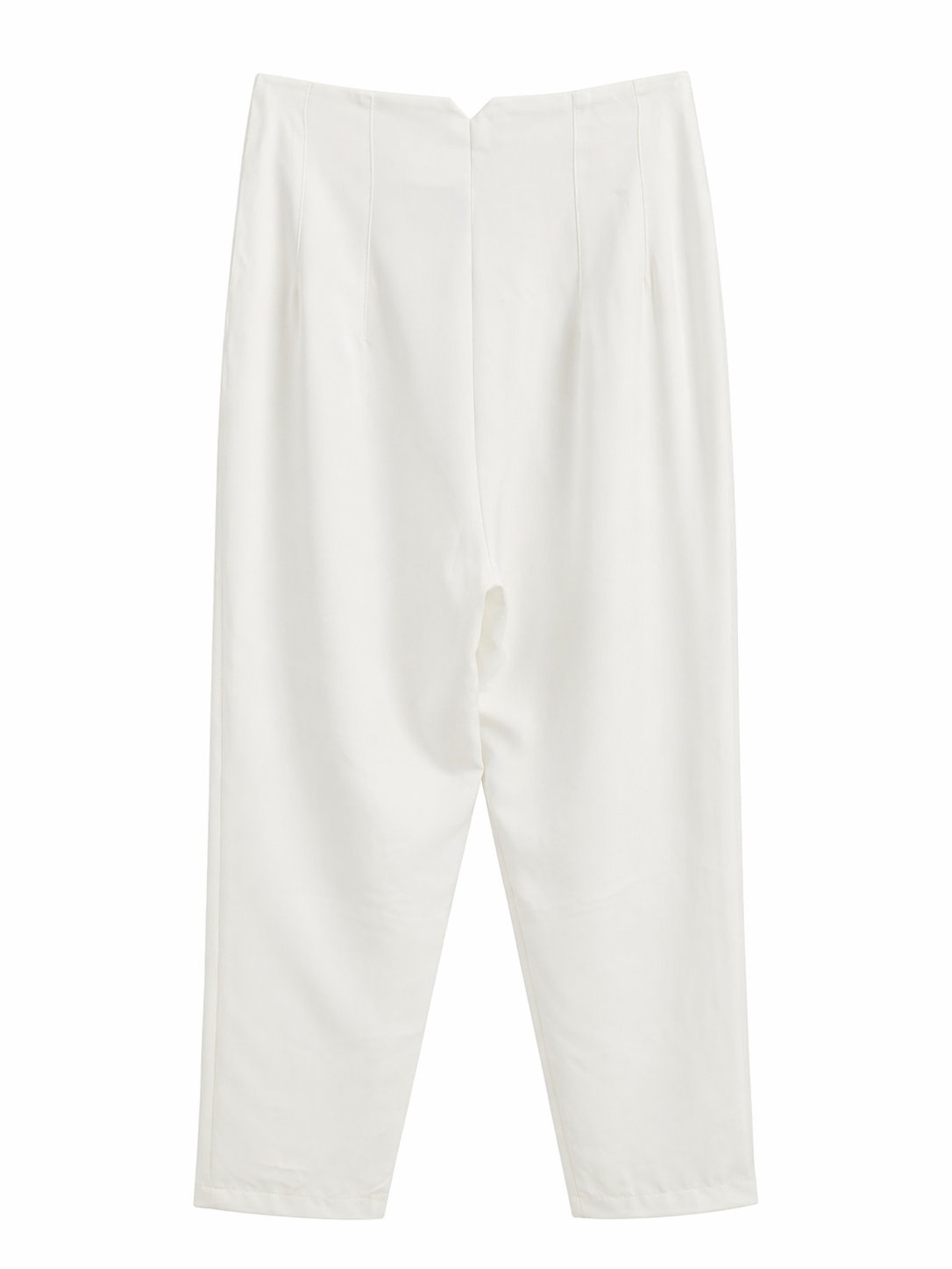 Pantalón de pinzas blanco