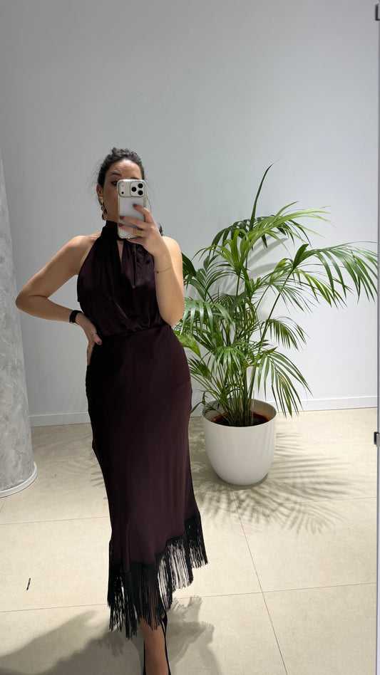 Conjunto de dos piezas flecos