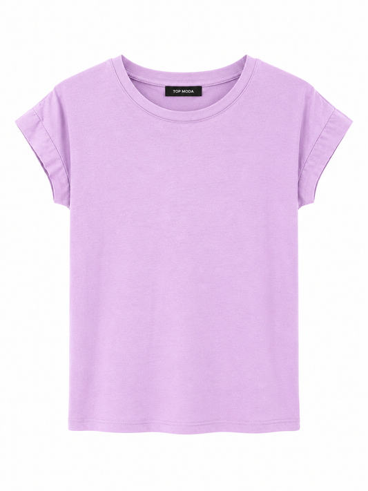 Camiseta malva