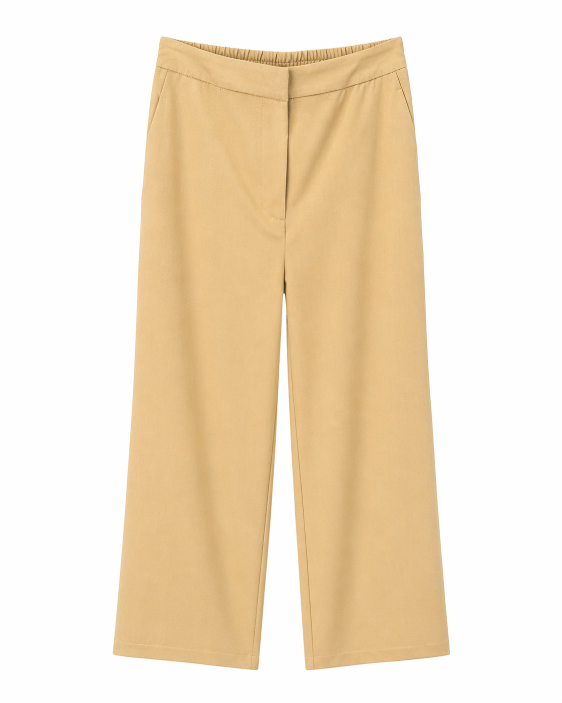 Pantalón recto verde oliva