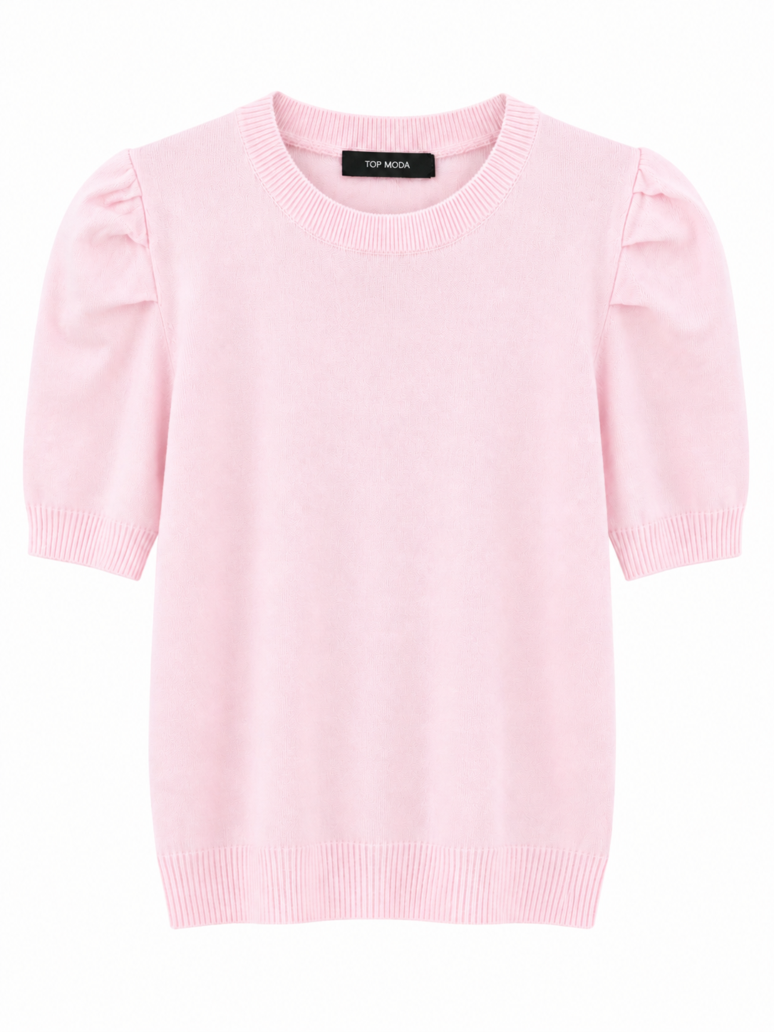 Camiseta rosa de hilo
