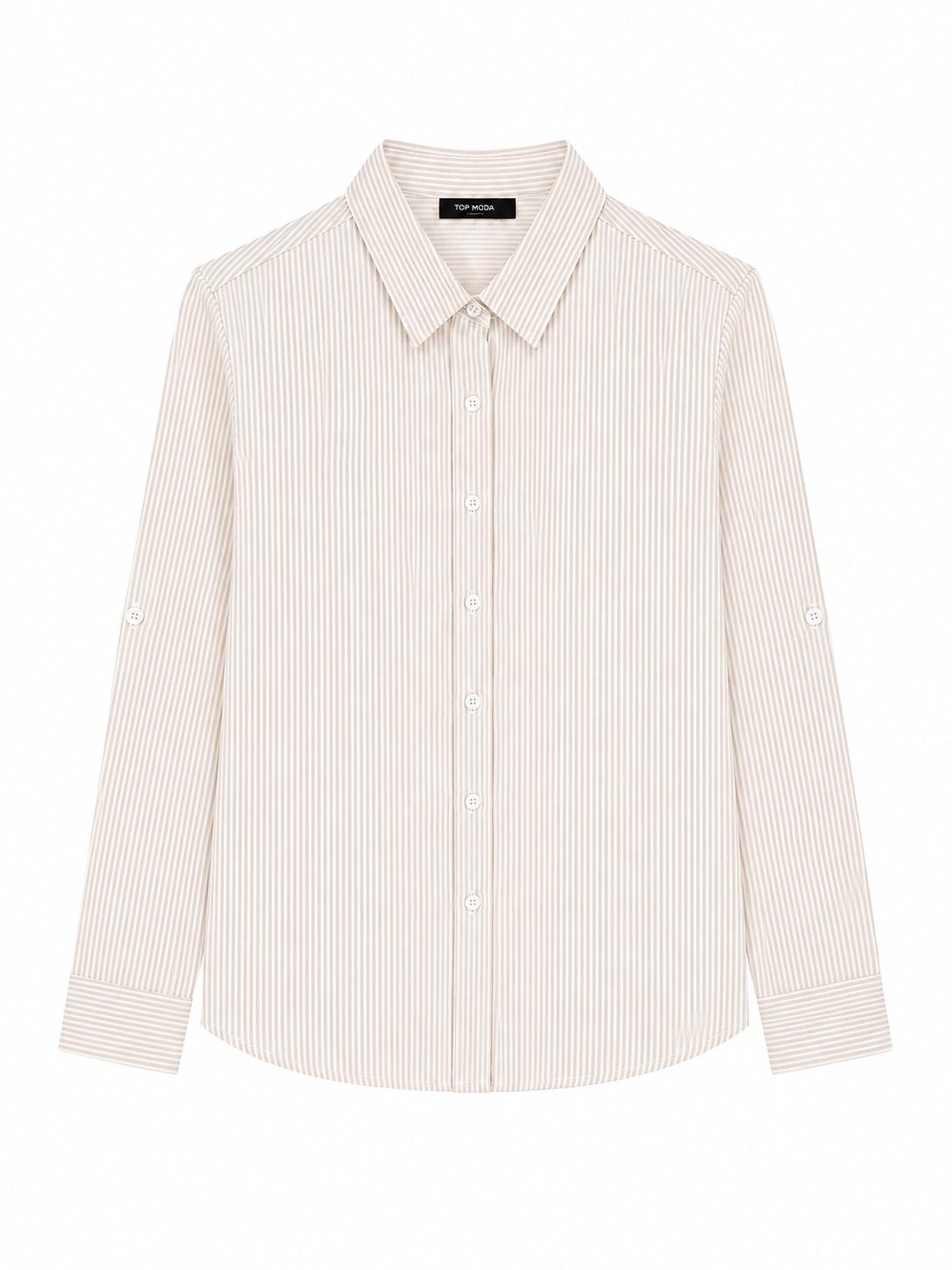 Camisa rayas mostaza