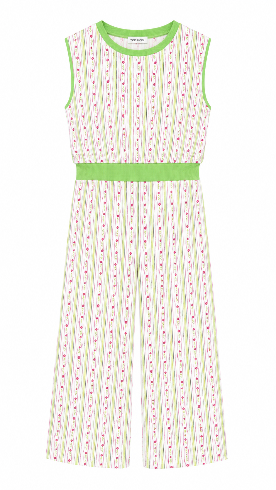 Conjunto estampado verde