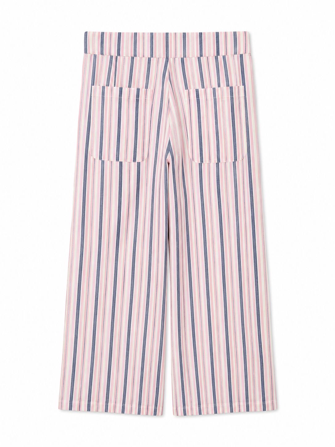 Conjunto de rayas rosa