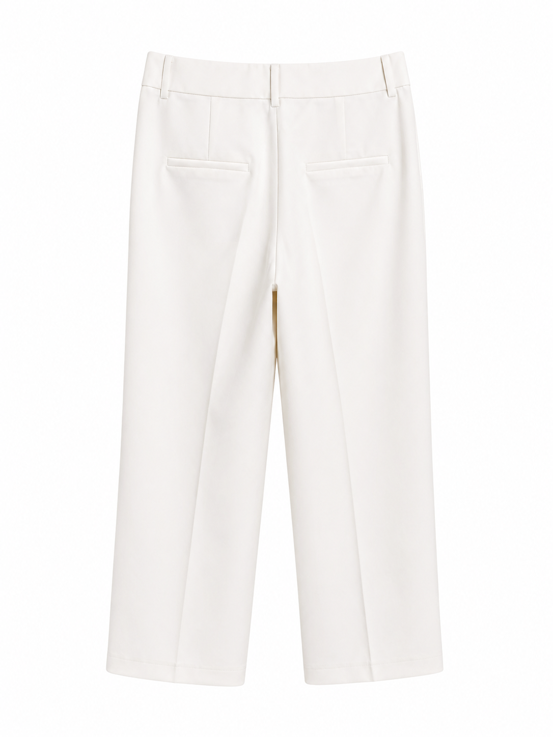 Pantalón blanco de pinzas