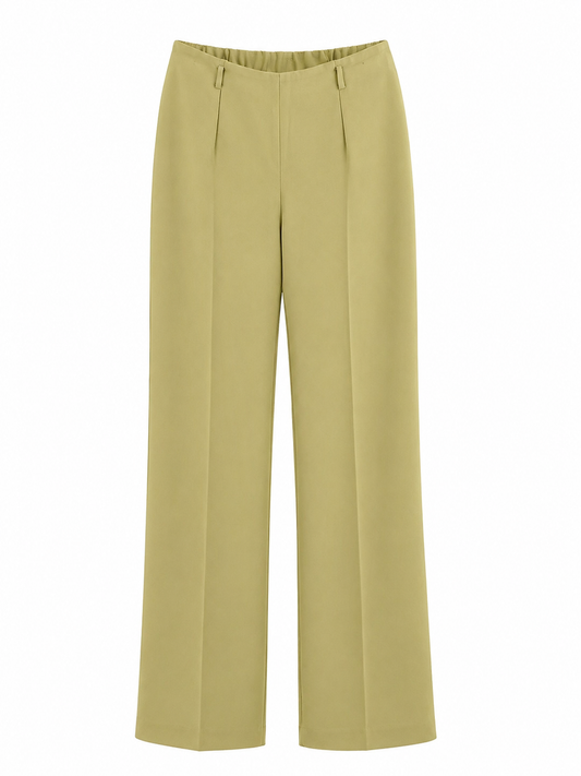 Pantalón verde de pinzas