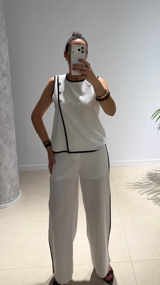 Conjunto b&n botones
