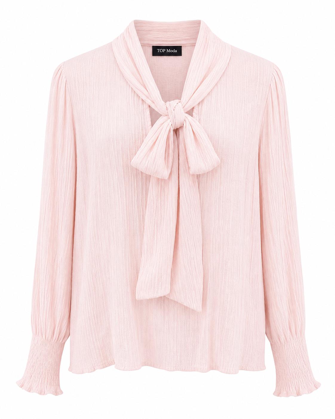 Camisa lazada rosa palo