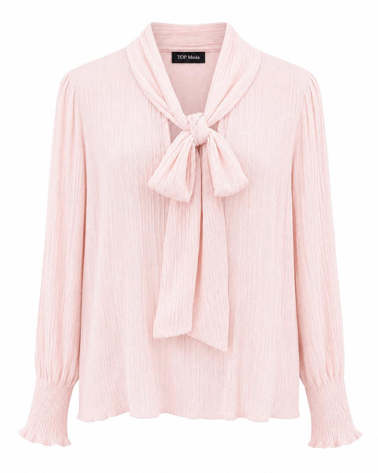 Camisa lazada rosa palo