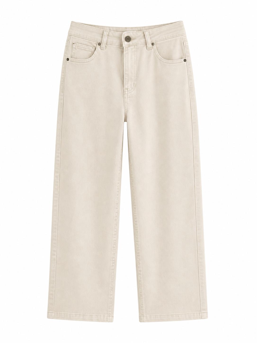 Pantalón beige vaquero