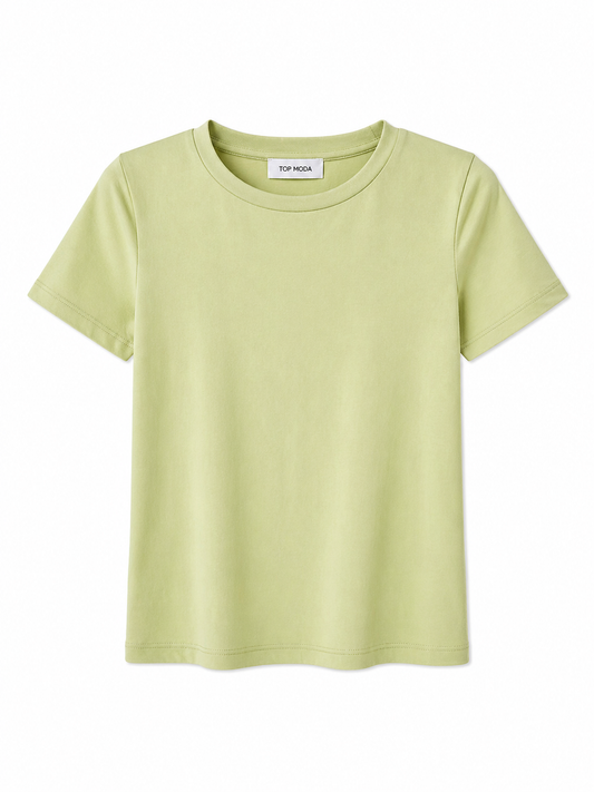 Camiseta verde básica