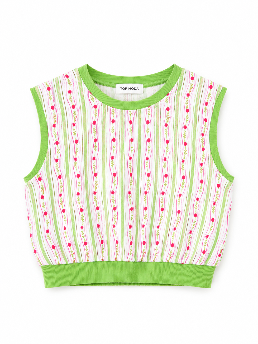 Conjunto estampado verde