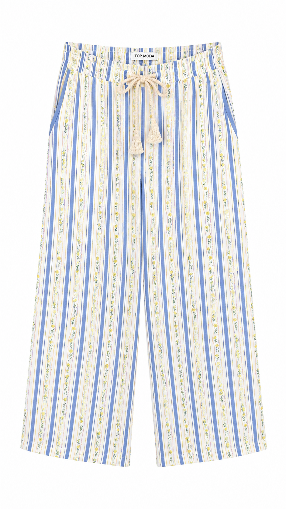 Conjunto estampado azul