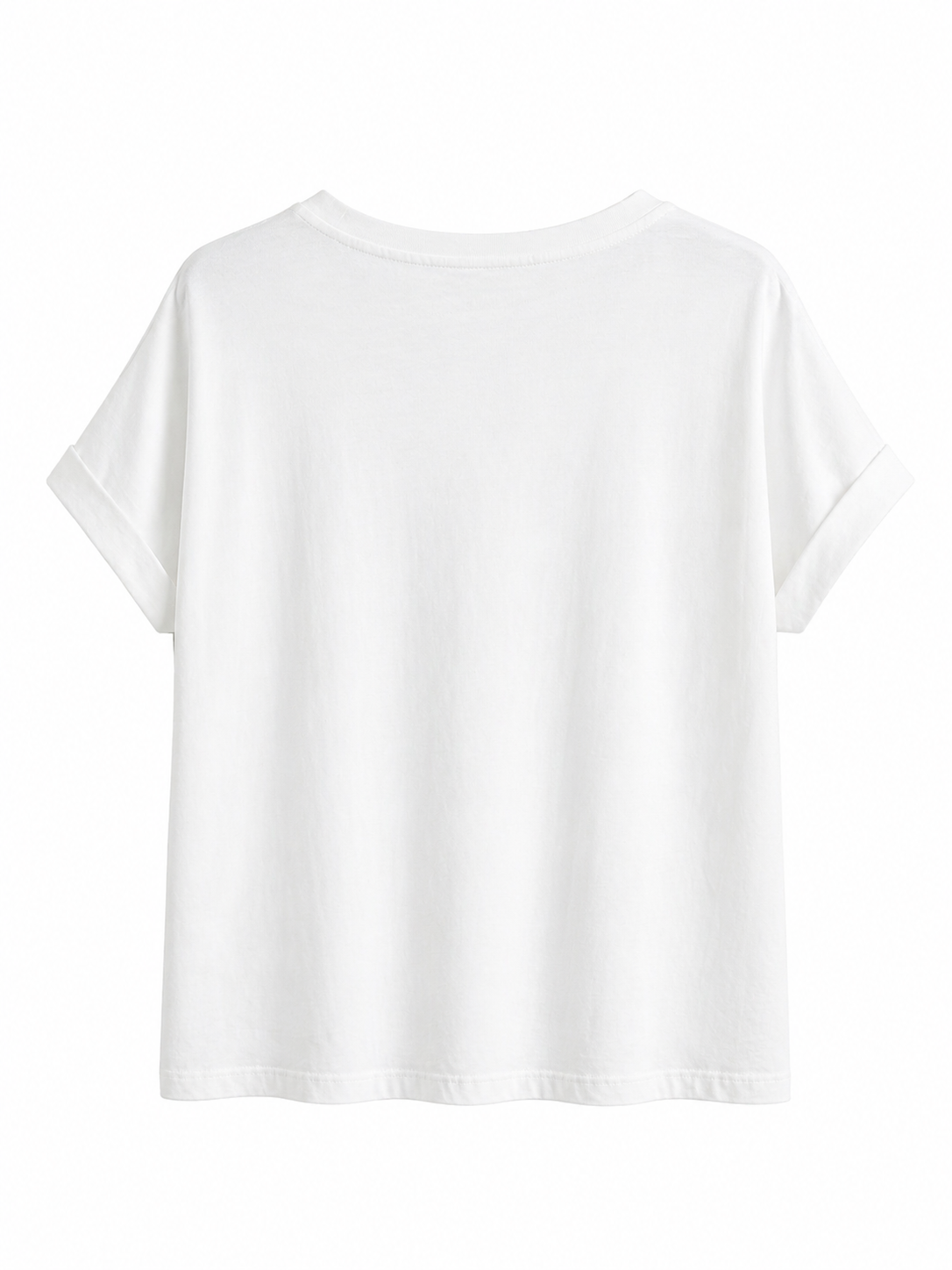 Camiseta blanca palmeras