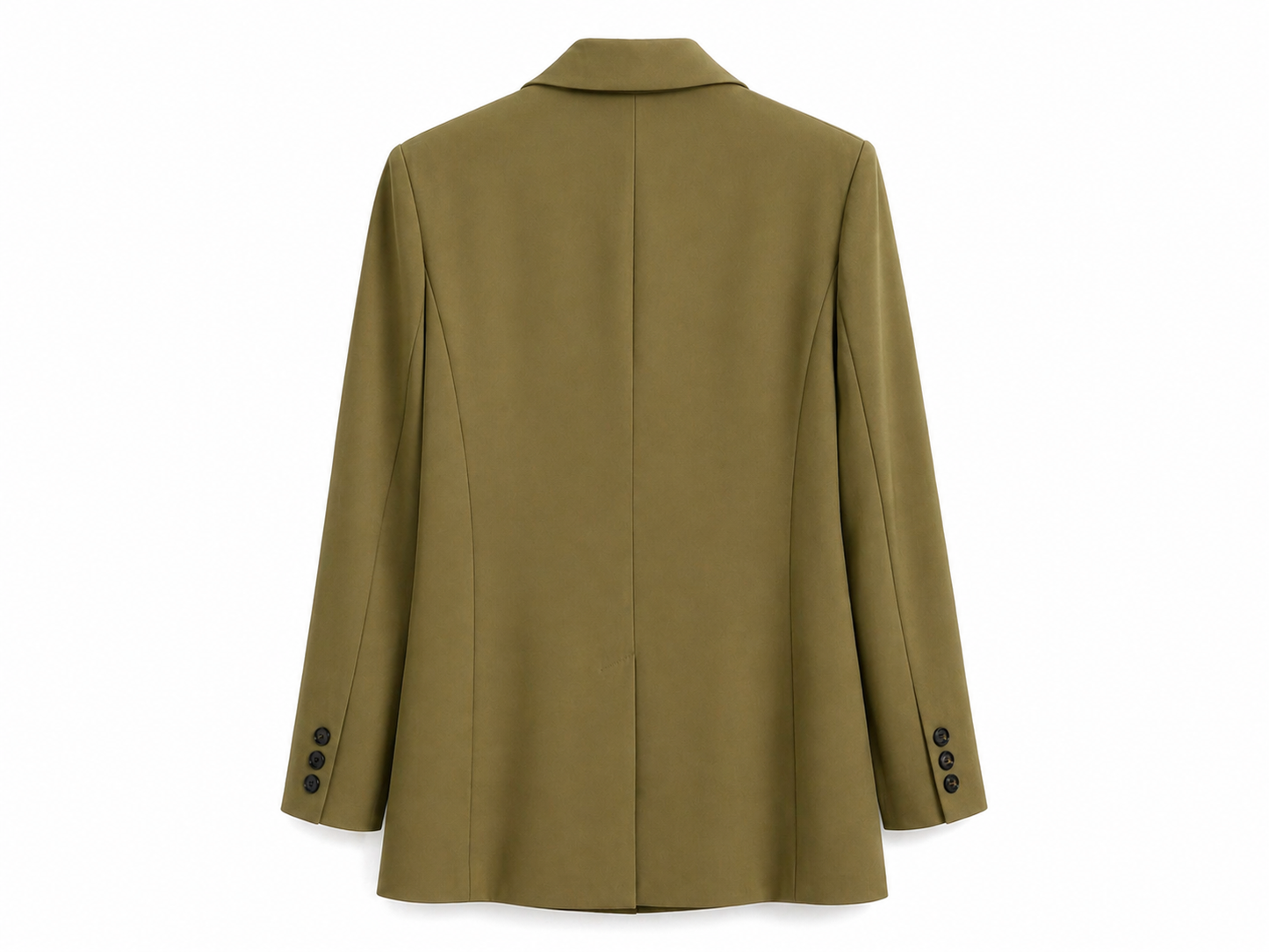 Blazer verde oliva cruzada