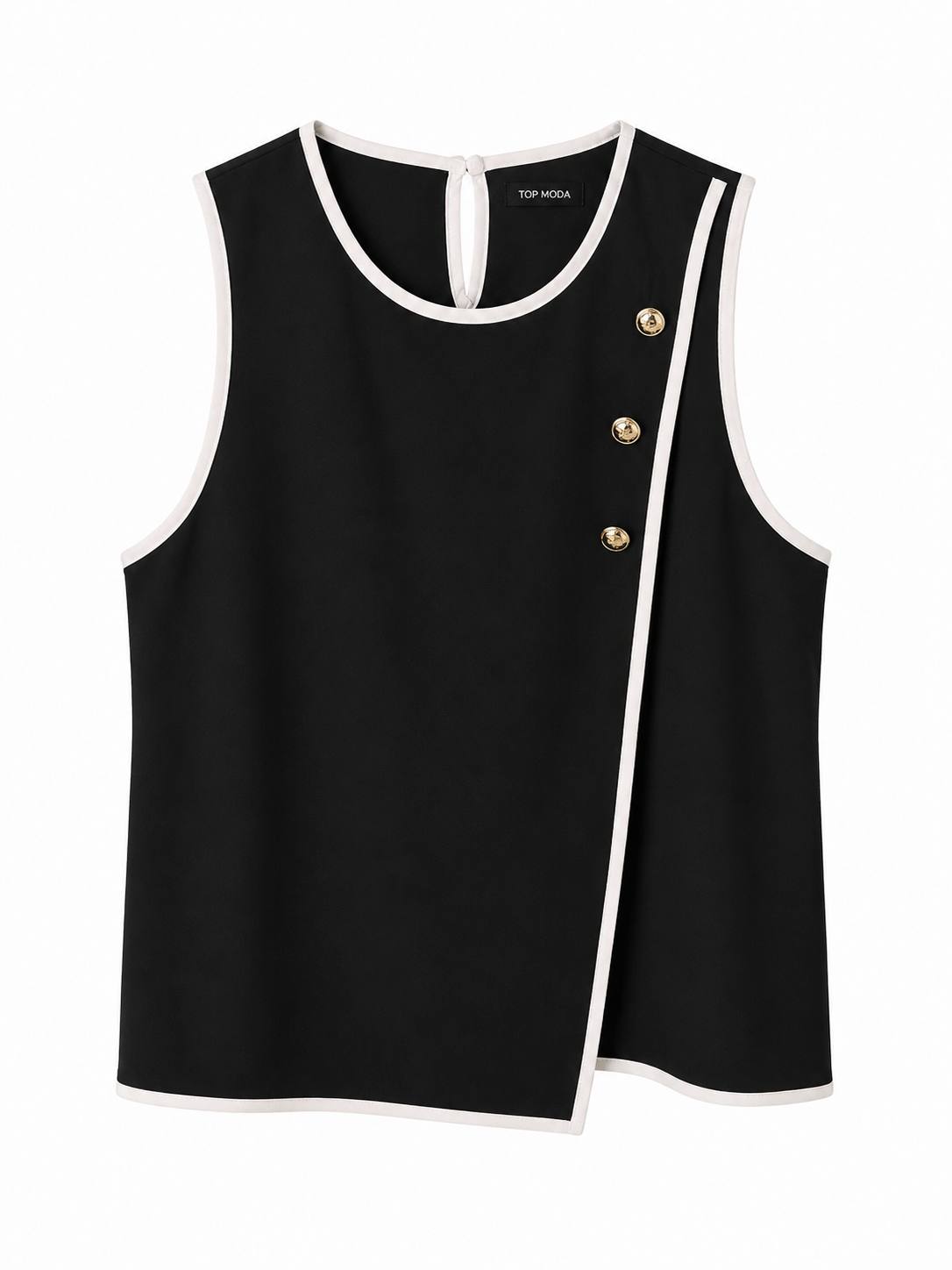 Conjunto negro botones
