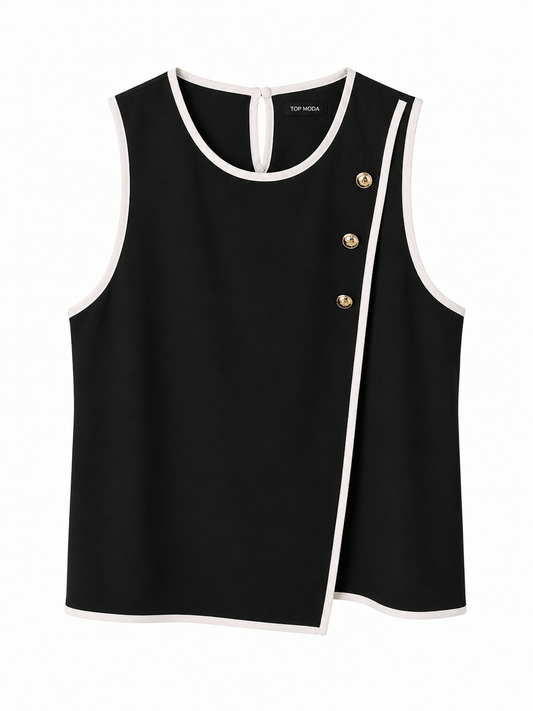 Conjunto negro botones