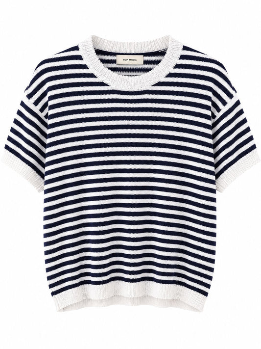 Camiseta de hilo rayas