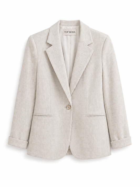 Americana gris lino