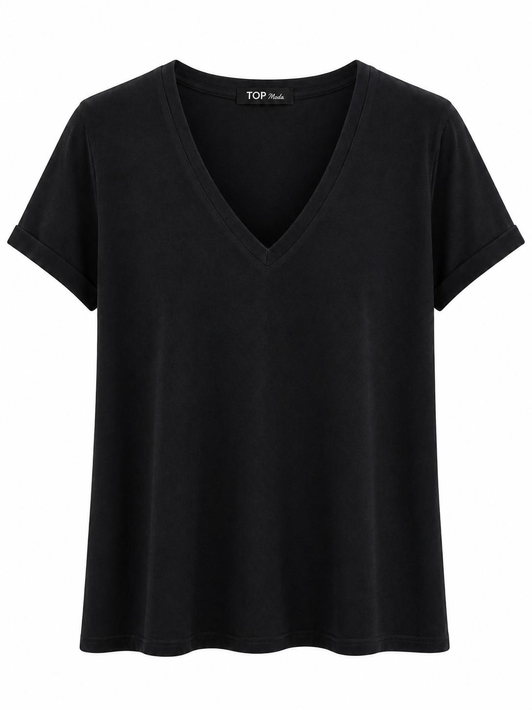 Camiseta lisa negra
