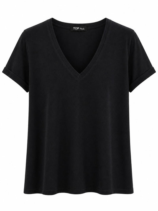 Camiseta lisa negra