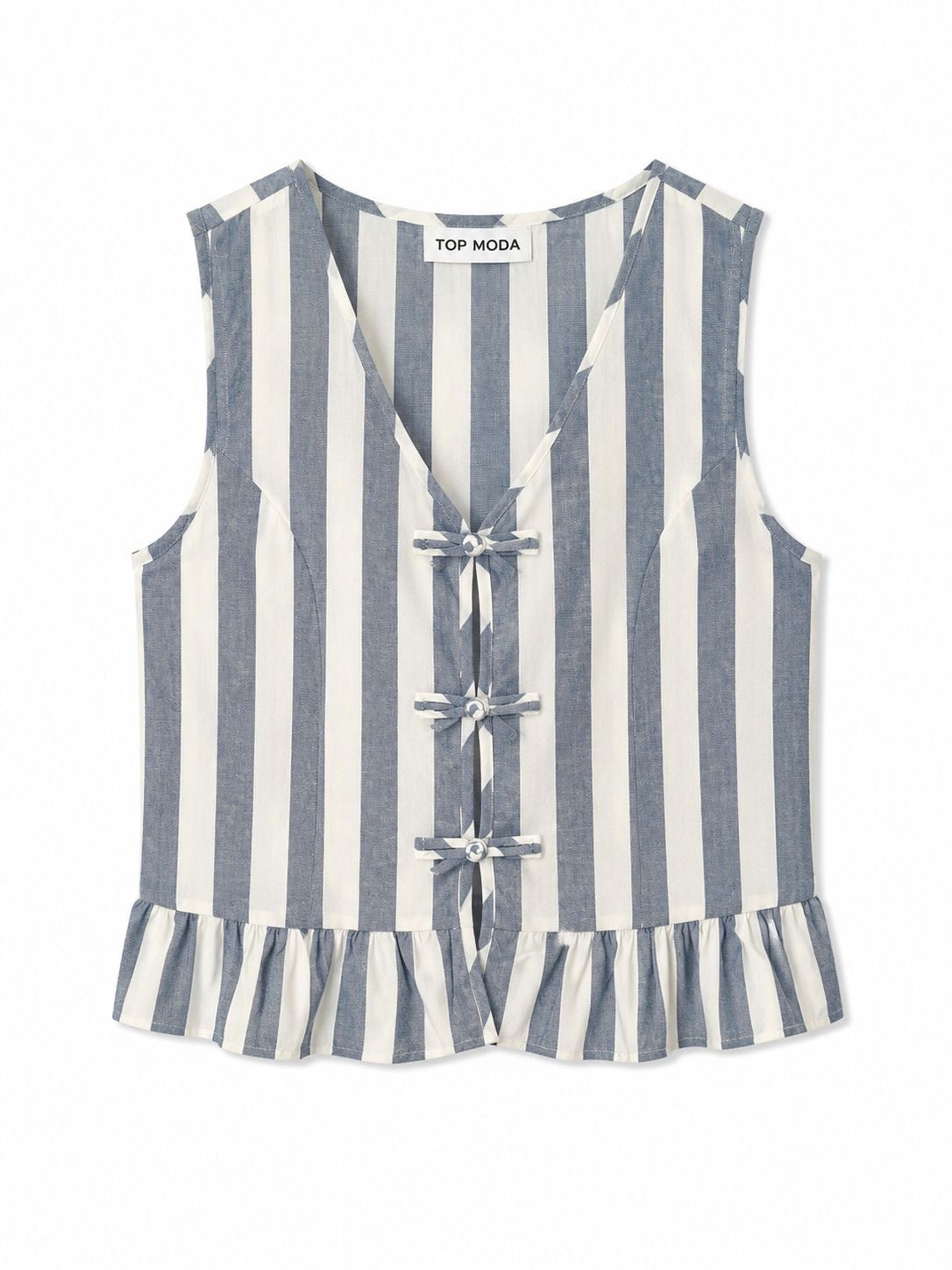 Conjunto rayas atado