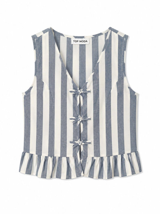 Conjunto rayas atado