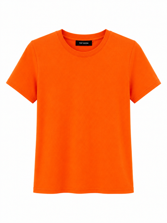 Camiseta naranja
