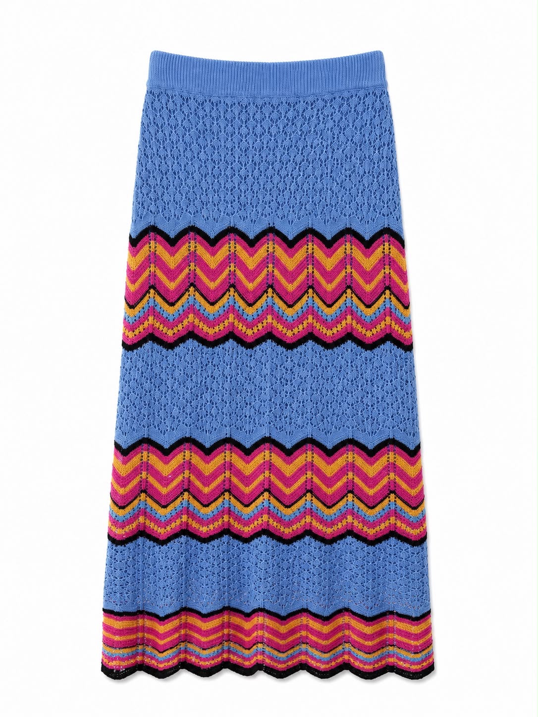 Conjunto de crochet azul