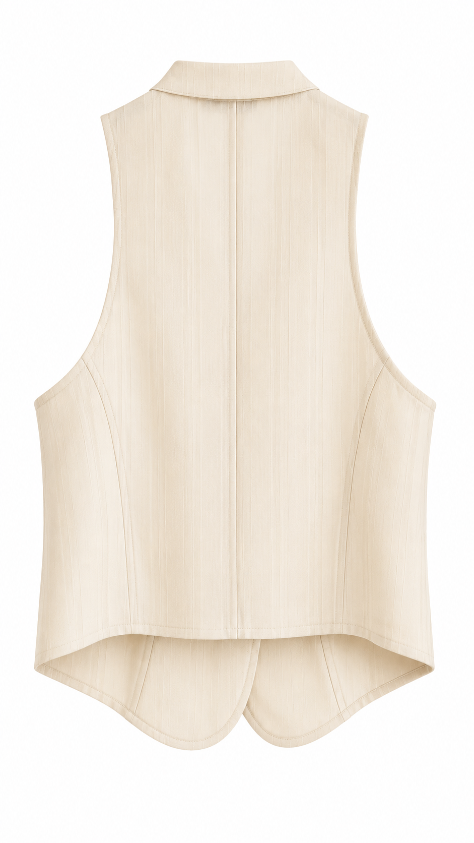 Chalequillo beige cruzada