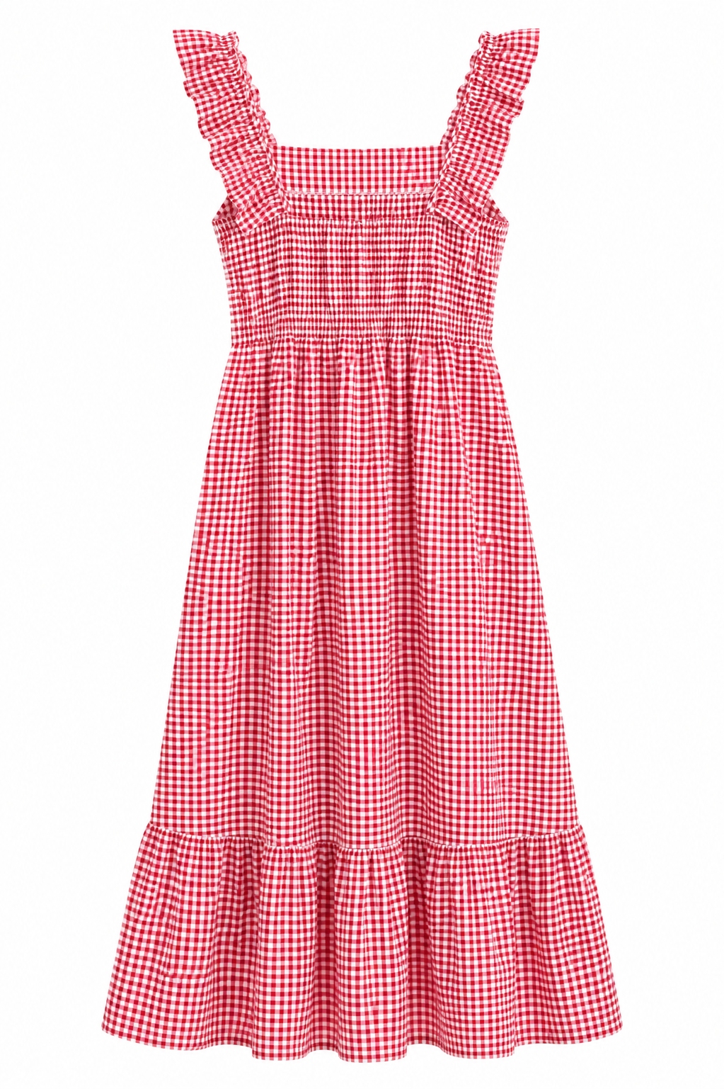 Vestido bichí rojo