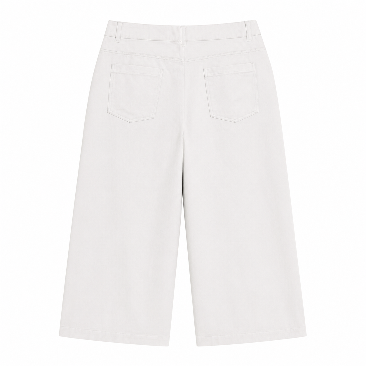 Pantalón beige ancho