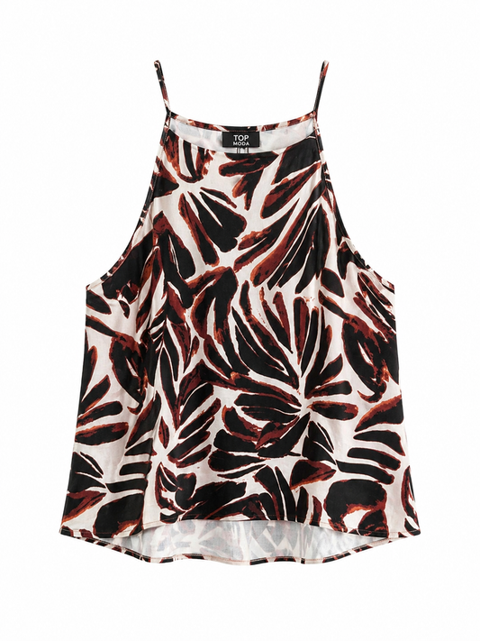Top estampado